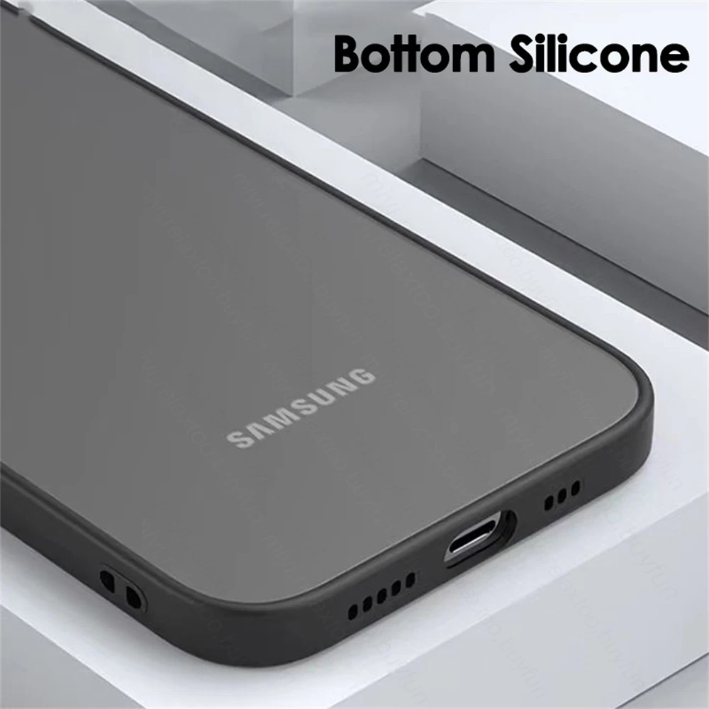 Phone Case Phone Protector Cover Shockproof Armor Case Soft TPU Bumper Clear Hard PC Cover For Samsung Galaxy S24 FE 5G