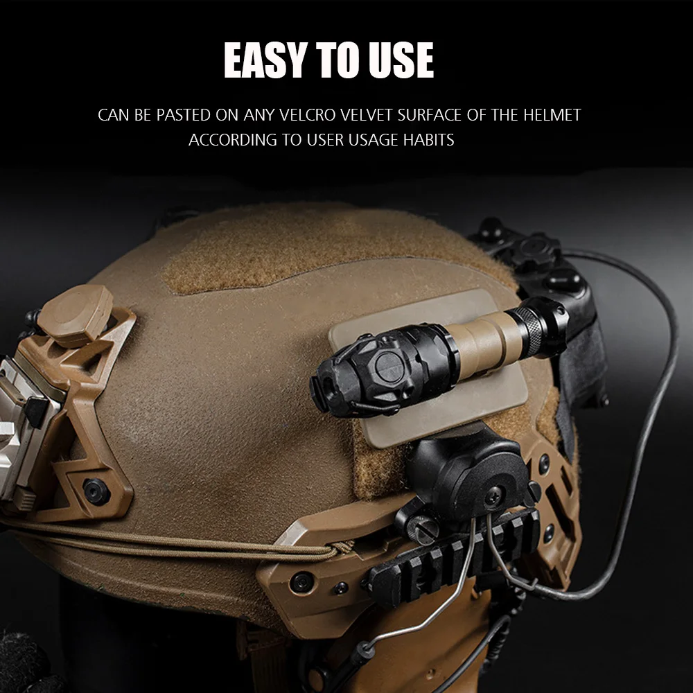 Goproアクションカメラ用の戦術的なクイックヘルメットベース,固定