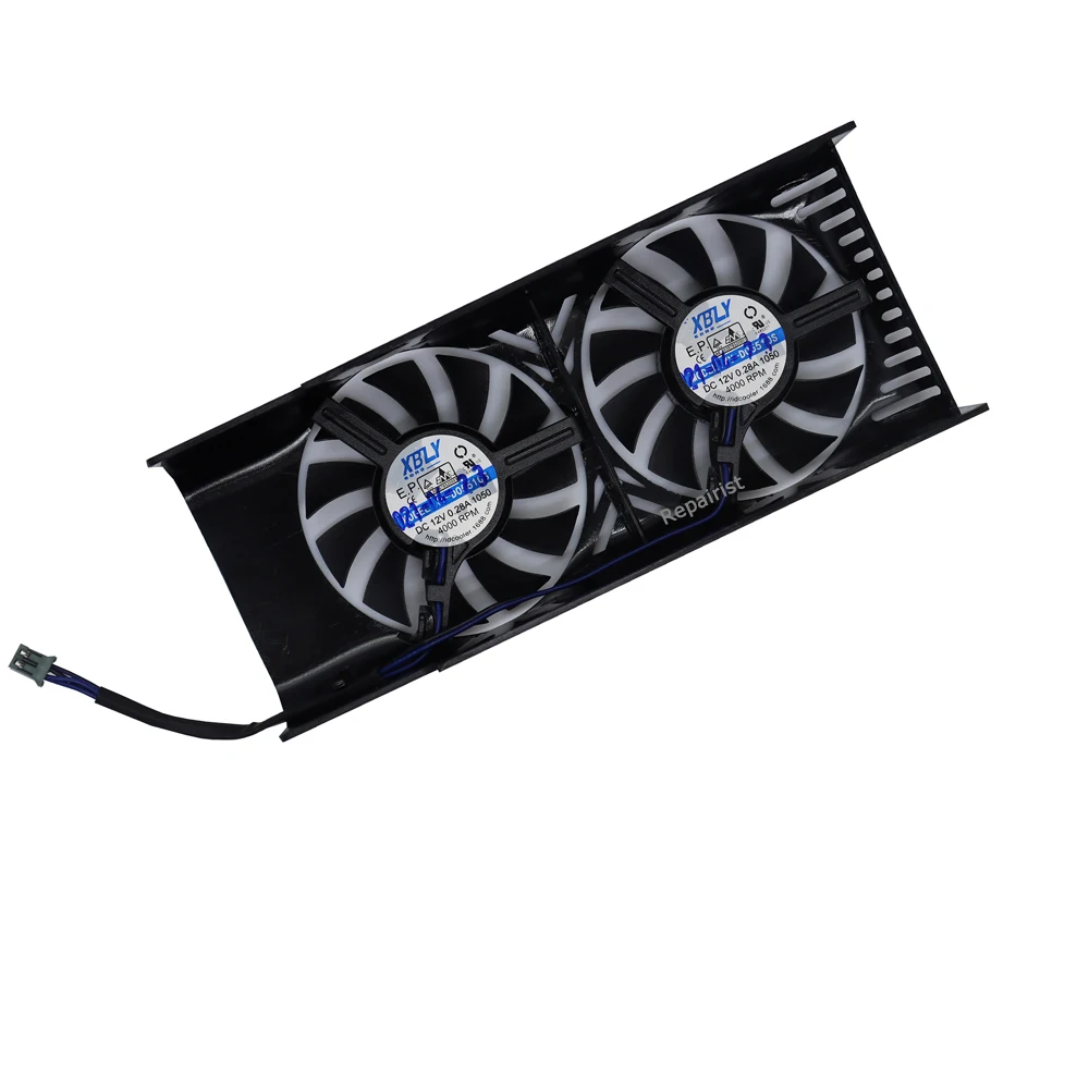 ビデオカードファン、GPU クーラー、MSI GTX 1650 ロープロファイル用