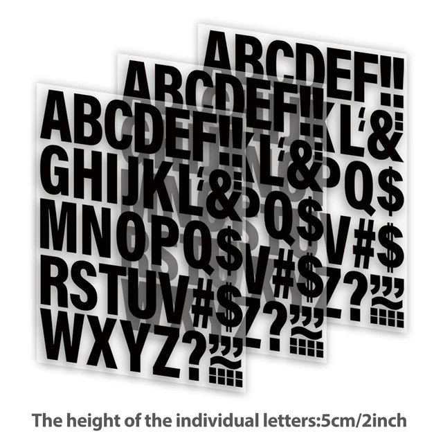 Lettere E Numeri Termoadesivi Rucister - 830 Pezzi, 5 Fogli, Per Magliette E Abbigliamento - Foto 6