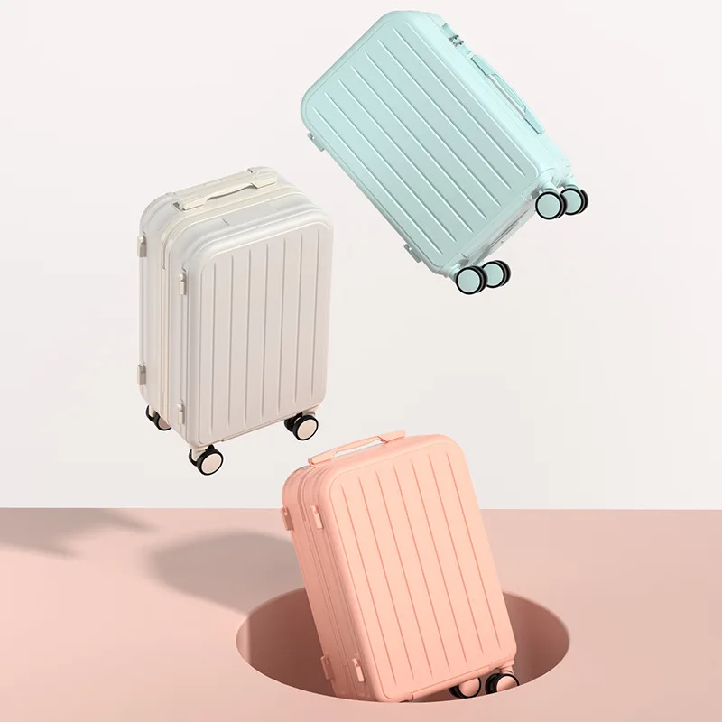 Trendy luggage, large capacity, multifunctional travel box, universal silent universal wheel password box for men and women