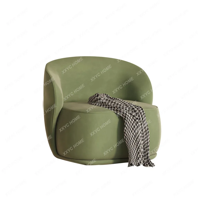 

Single-Seat Sofa Chair Balcony Leisure Chair Beauty Rest Area Reception Negotiation Table and Chair Combination