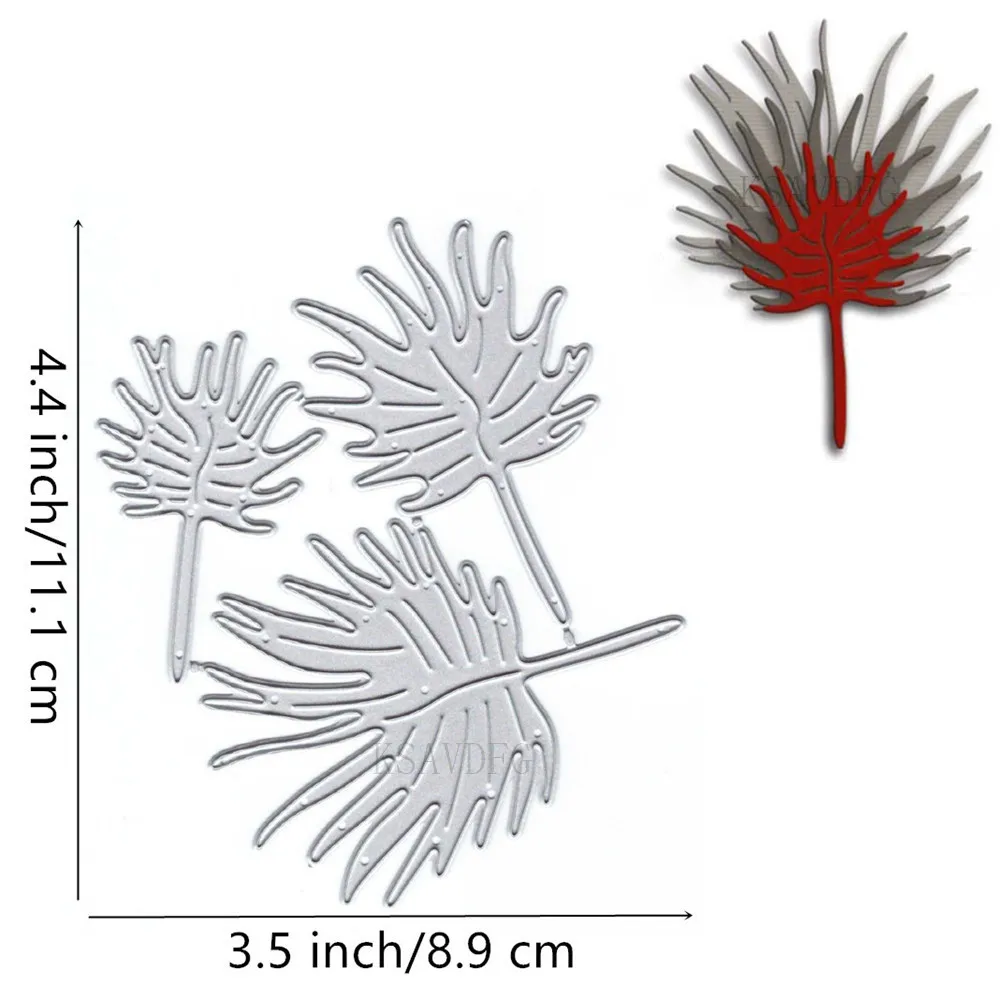Floral Leaf Metal Cutting Dies Set for Crafting and Embossing - 2024 Edition (29 Unique Designs)