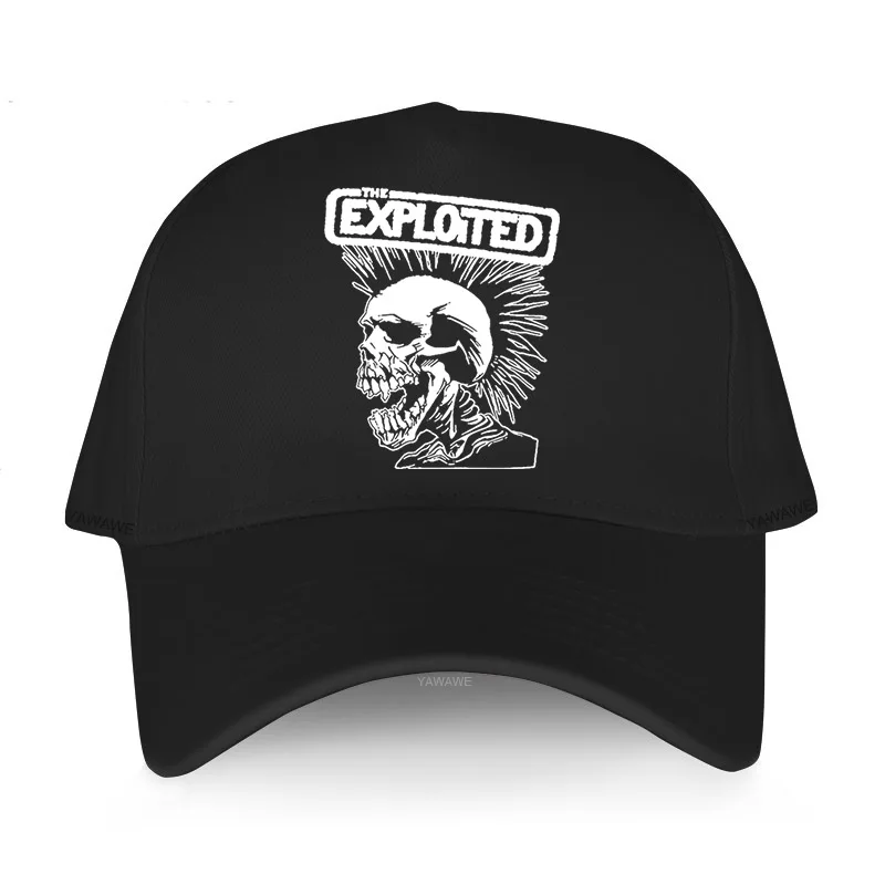 

Hot sale cotton Caps brand casual outdoor fishing hat Punk Style Skull Exploited unisex fashion Baseball cap original man hats