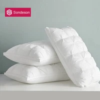 Sondeson Goose Down Pillow – Soft, Breathable & Down-Proof Cotton