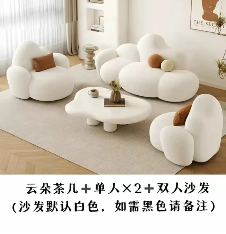 White Clean Living Room Sofas Filling Relaxing Comfortable Lounge Cream Living Room Sofas Cheap Sillon Cama Outdoor Furniture