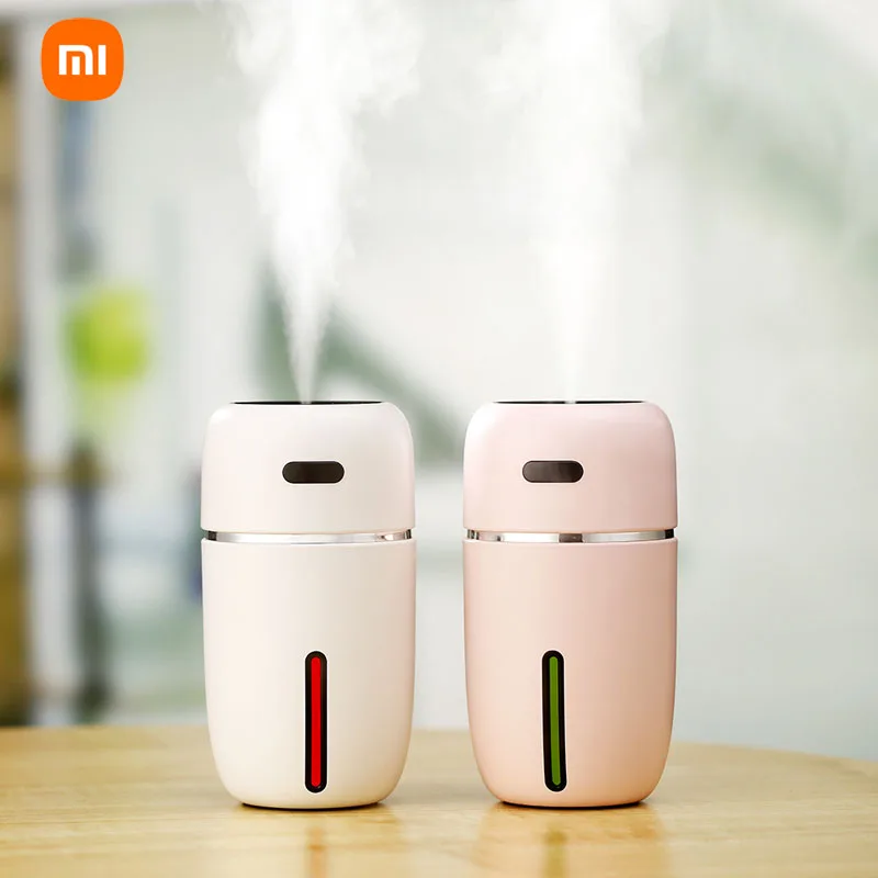 

Портативный мини-увлажнитель воздуха Xiaomi, 200 мл, USB-зарядка, автомобильный ультразвуковой диффузор, домашний ароматический анион, мистер, светодиодный ночник