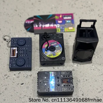 Bandai Pioneer DJ Turntable Model Gashapon Secondo Volume Mini Mixer Miniatura Scena Fai-da-te Abbinabile Ufficiale Autentico da Collezione