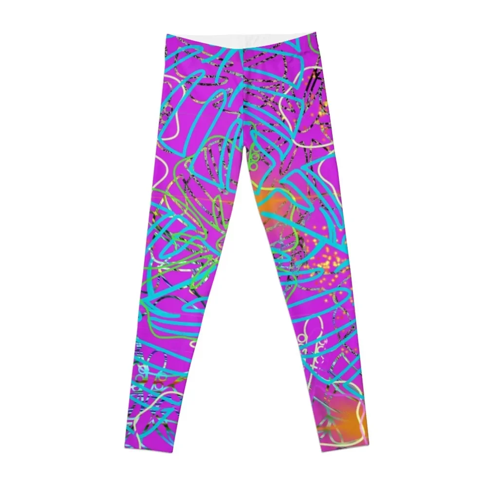 

Lilly Garden Leggings gym womans workout clothes for for physical Womens Leggings