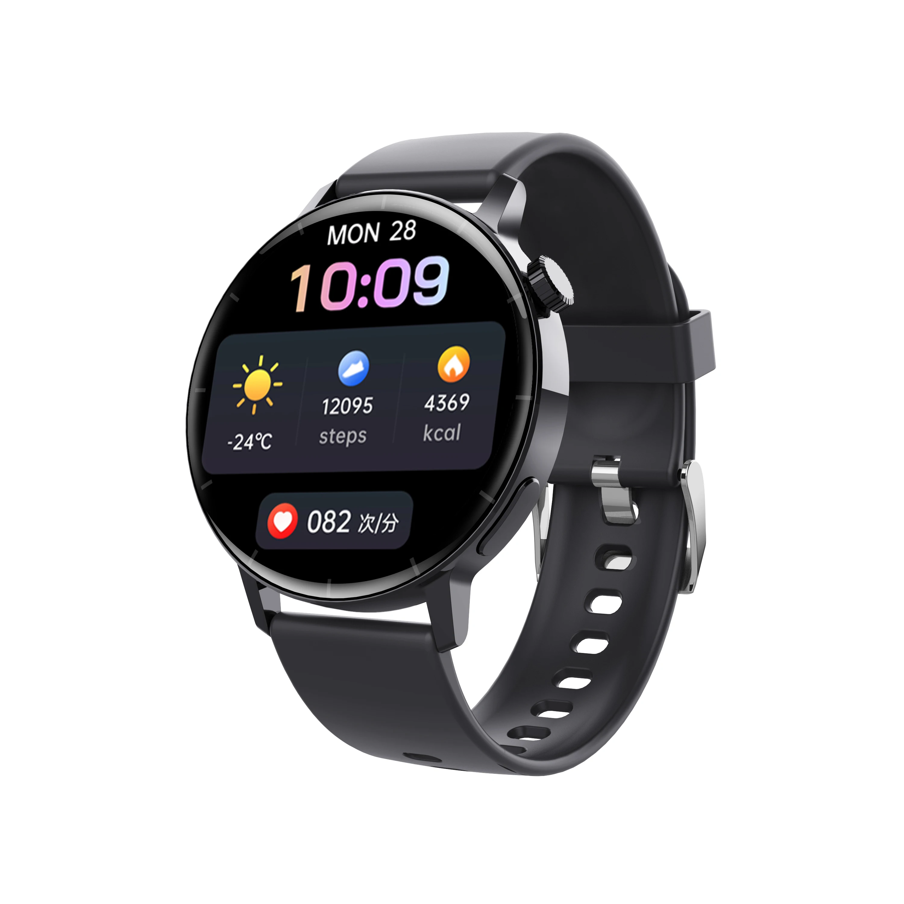 

1.35 Inch Touch IPS Screen Waterproof IP67 Fitness Women Men Bluetooth Calling Smart Watch With Blood Glucose Monitoring