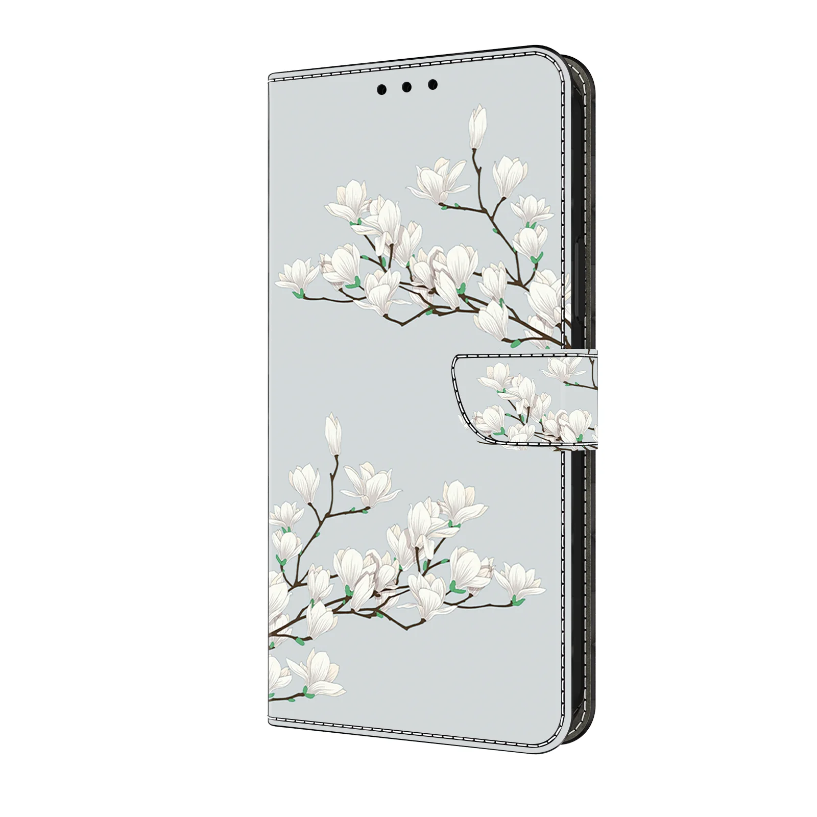 3D Magnetic Flip Leather Wallet Phone Case