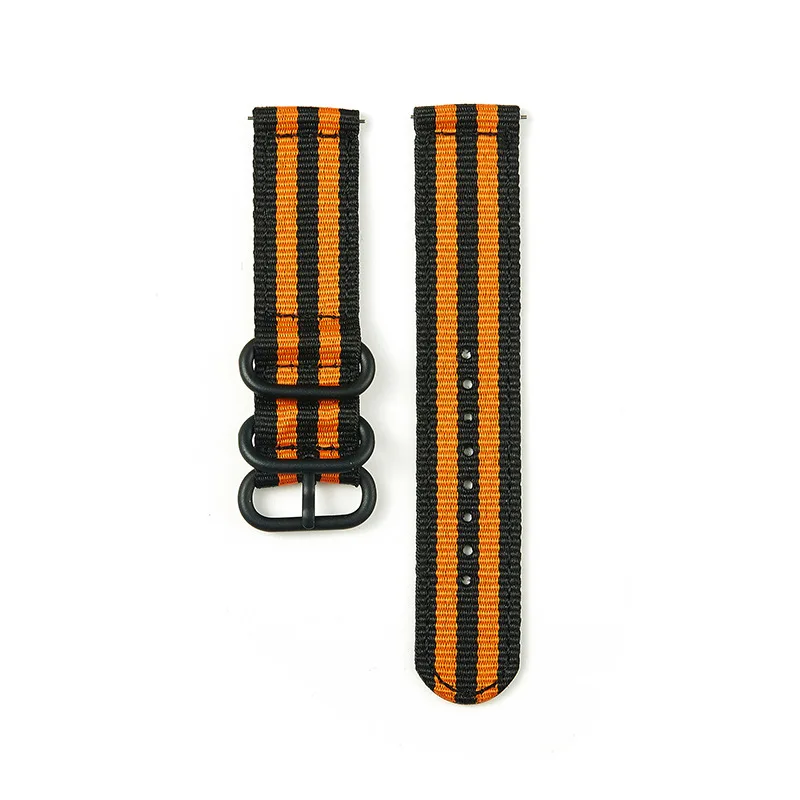 Durable Waterproof Nylon Military Watch Band - One-Piece Strap