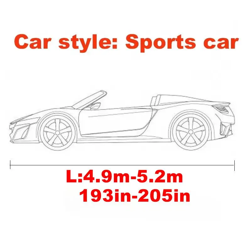 Sport Car Size 3