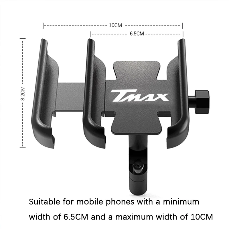 야마하 TMAX 530 500 560 TMax530 SX DX TECH MAX TMAX560 2021 2022 오토바이 핸들 바 휴대폰 홀더, GPS 스탠드 브래킷