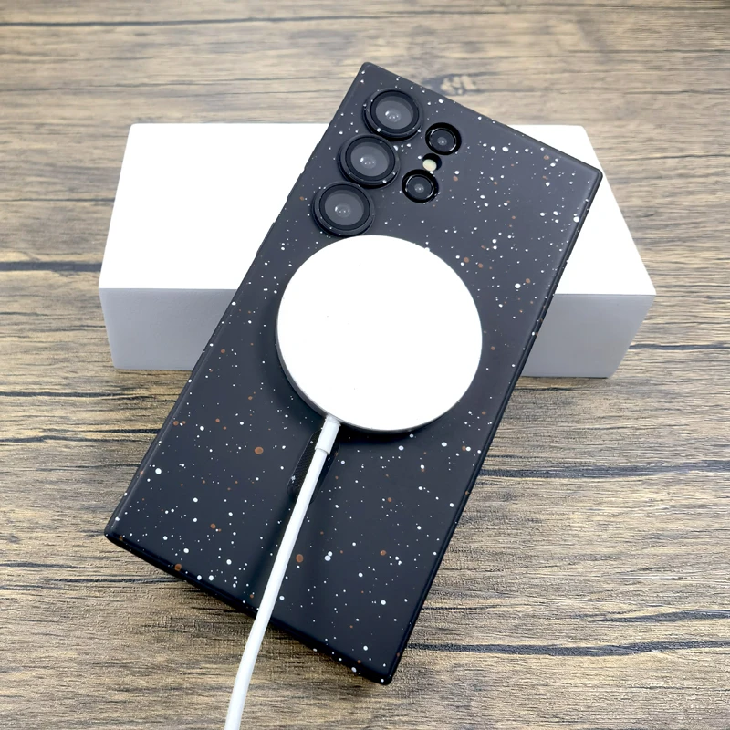 Premium Silicone Case with MagSafe Compatibility – Full Protection