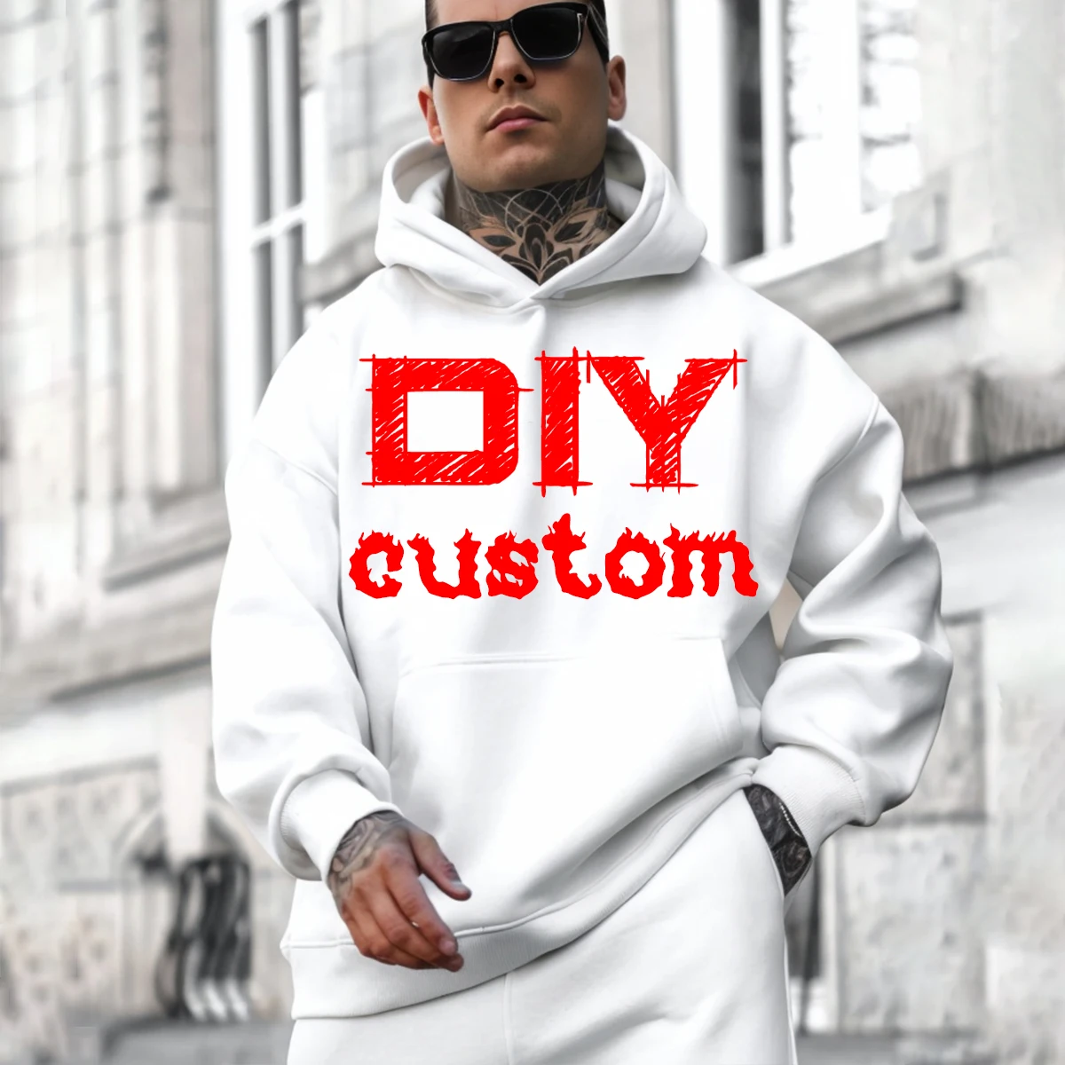 3D Printed Hoodie Men Women Fashion Casual Tops Customize Streetwear Hoodies Personality Custom Products Pullovers3D Printed Hoo