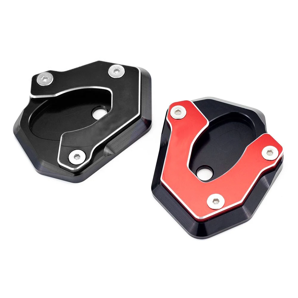 Motorcycle Side Stand Foot Base Extender Support Plate Extension Pad