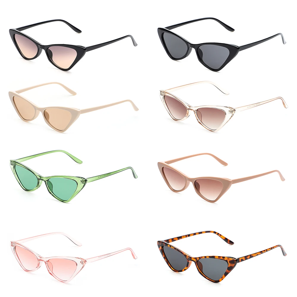 Chic Cat Eye Vintage Sunglasses for Women - UV400 Protection Gradient Lenses main image 0