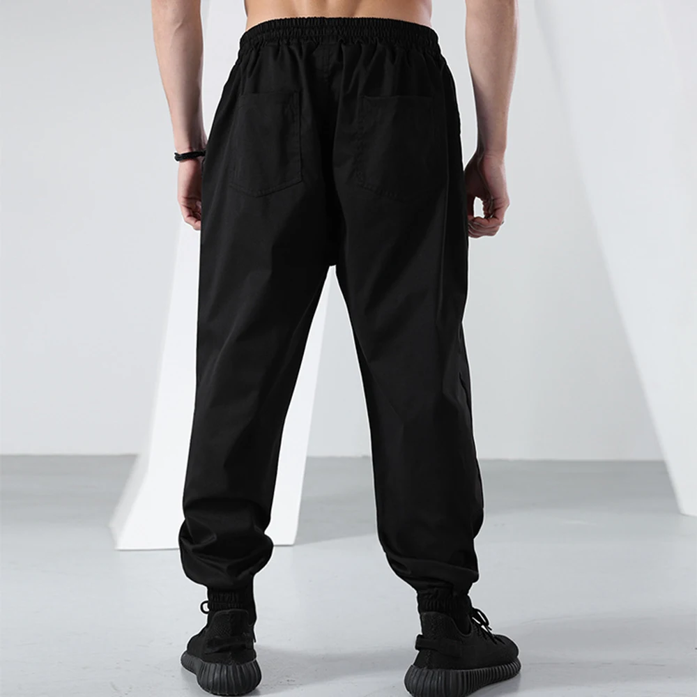 Sports Trousers Men's Invisible Open Crotch Outdoor Sex Four Seasons Loose Fitness Trousers Casual Erotic Pants Running
