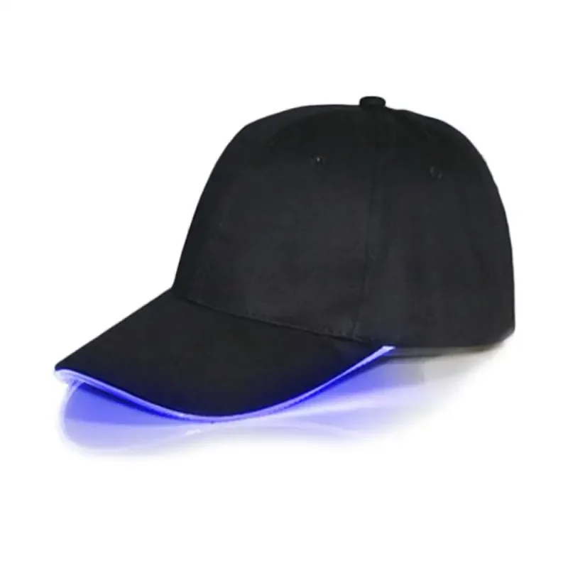 Black Blue Cap