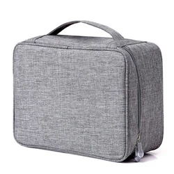 Compact Projector Carrying Case - Portable Travel Storage Bag (Grey color)