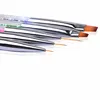 5Pcs Nails Art Dotting Pen Nails Brushes For Nails Art Accessories Tools Kits Nail Supplies For Professionals Manicure Set 6