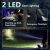 180000 RPM Turbo Jet Fan 2 LED Lighting Battery Level Display Powerful Air Blower 4 Gear Speed Turbo Jet Blower Dust Blowing 5