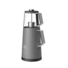 Hotsy 1.7L+1L Double Layer Glass&Stainless Kettle Electric Tea Maker with Digital Temperature Control for Home Office Commercial 2