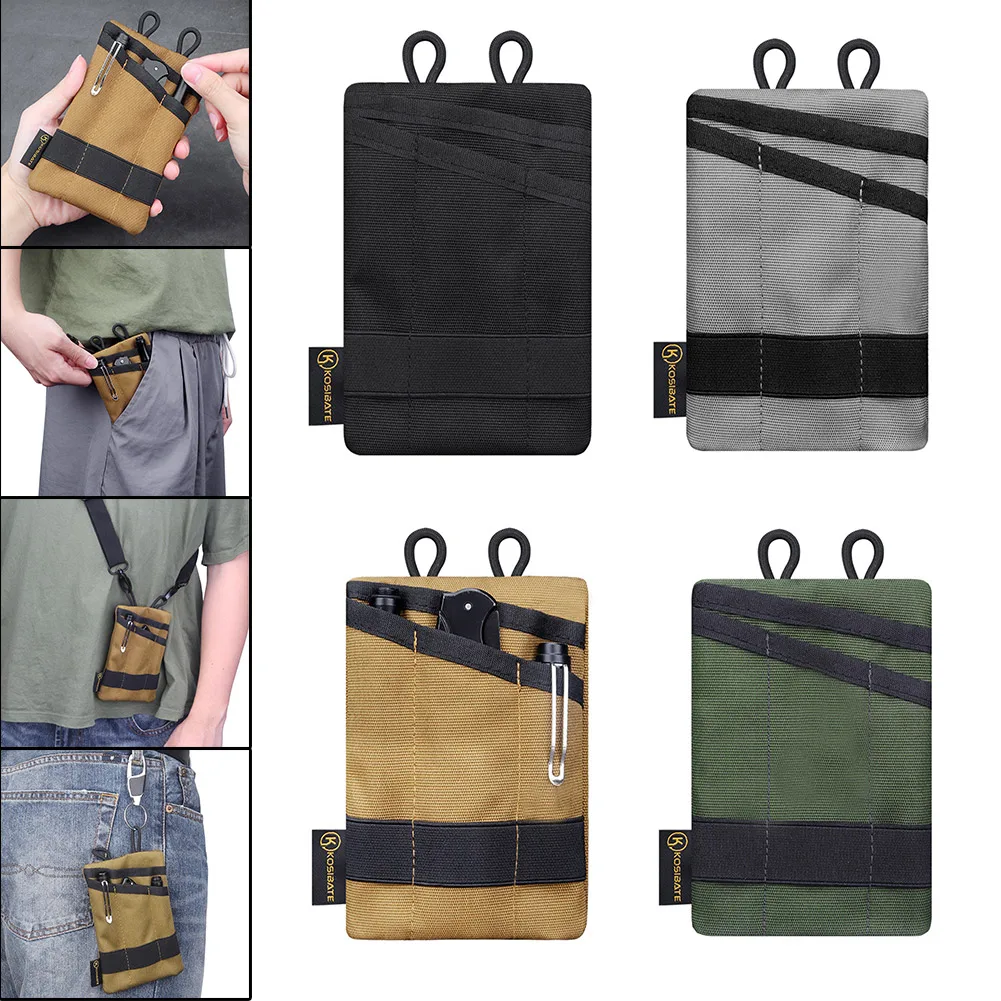 Multifunctional Compact Pocket Organizer Pouch Portable Outdoor Hunting Bag Wear-resistant for Camping Hiking Mountaineering 4