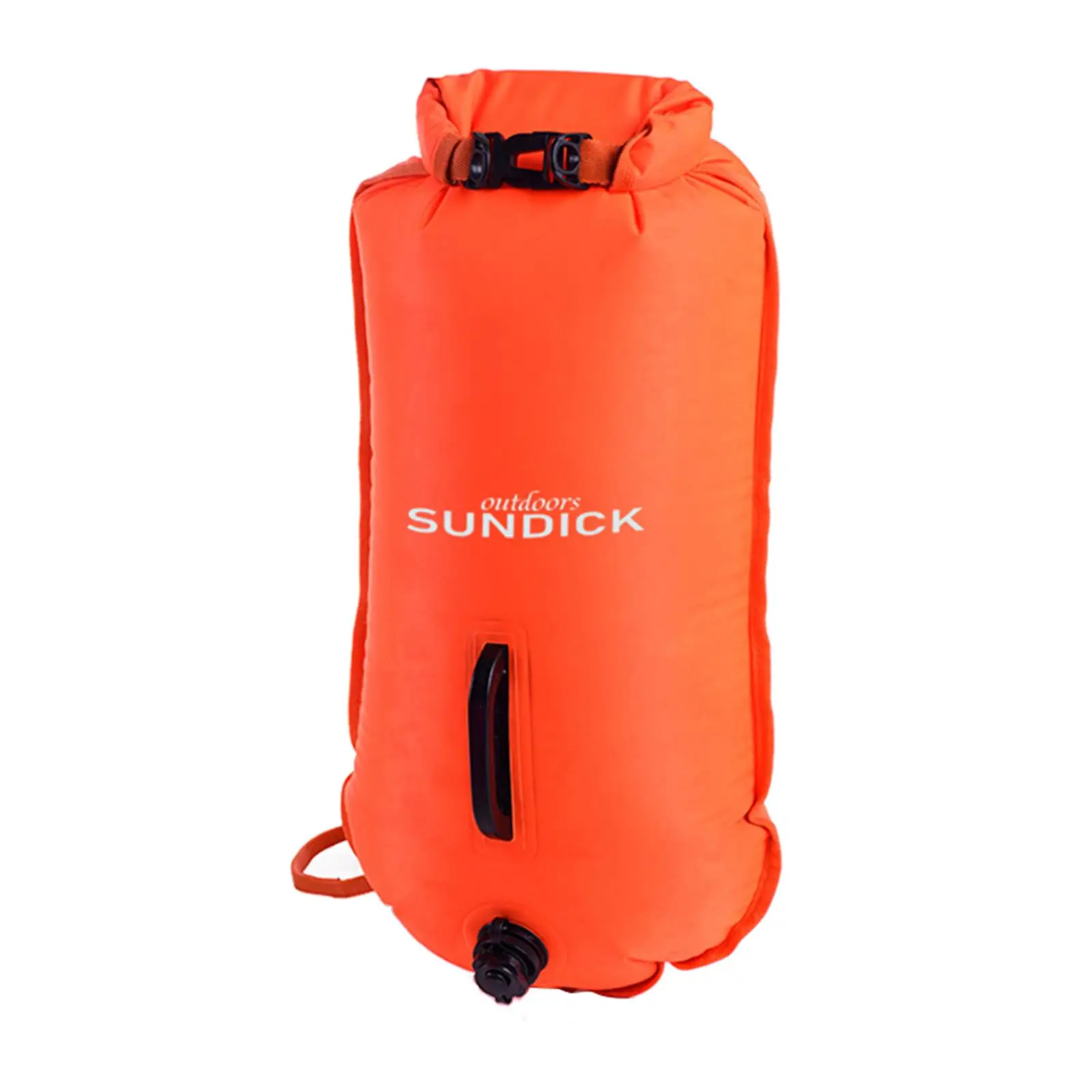 

Waterproof Swim Buoy Dry Bag Inflatable Float & Adjustable Waistband for Swimming, Kayaking, Surfing - Select Colors