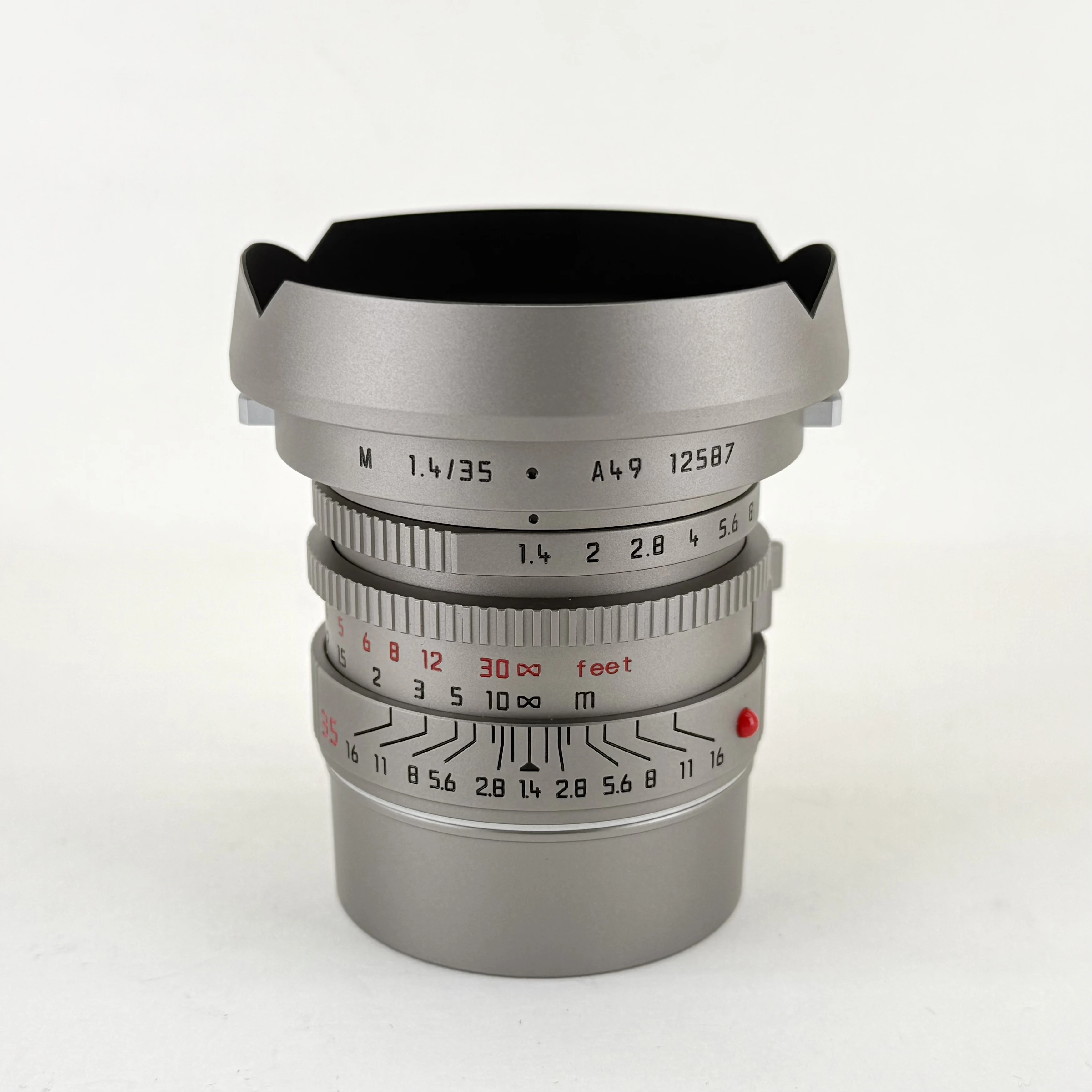 라이트 렌즈 랩 35mm f1.4 ASPH 11873 렌즈 Summilux M 티타늄 비구면 렌즈 (라이카 M M6 M7 M9 M10P M11 M240 용)