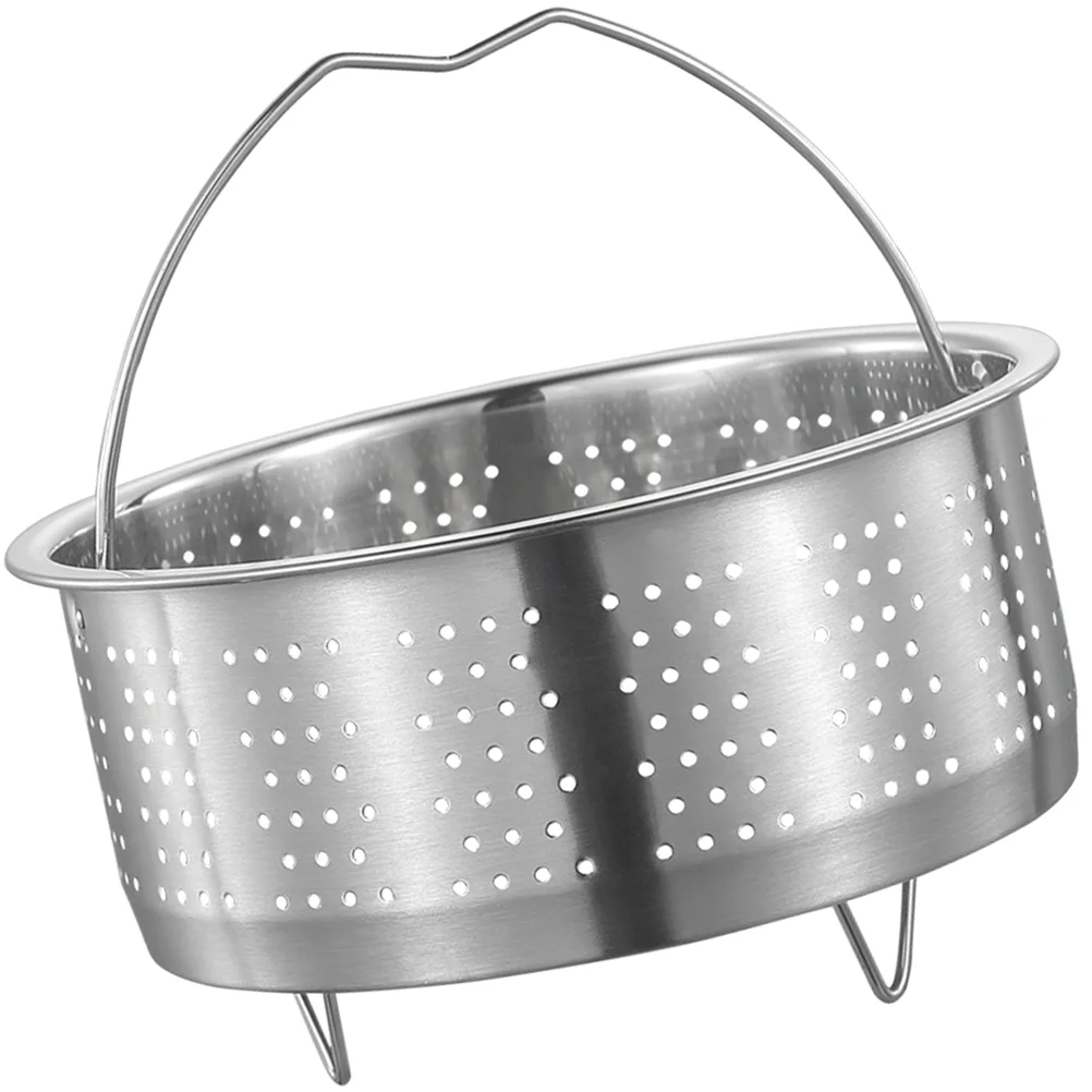 Pot Steamer Basket Stainless Steel Rice Griddle Accessories for Tripod Cooking Fryer