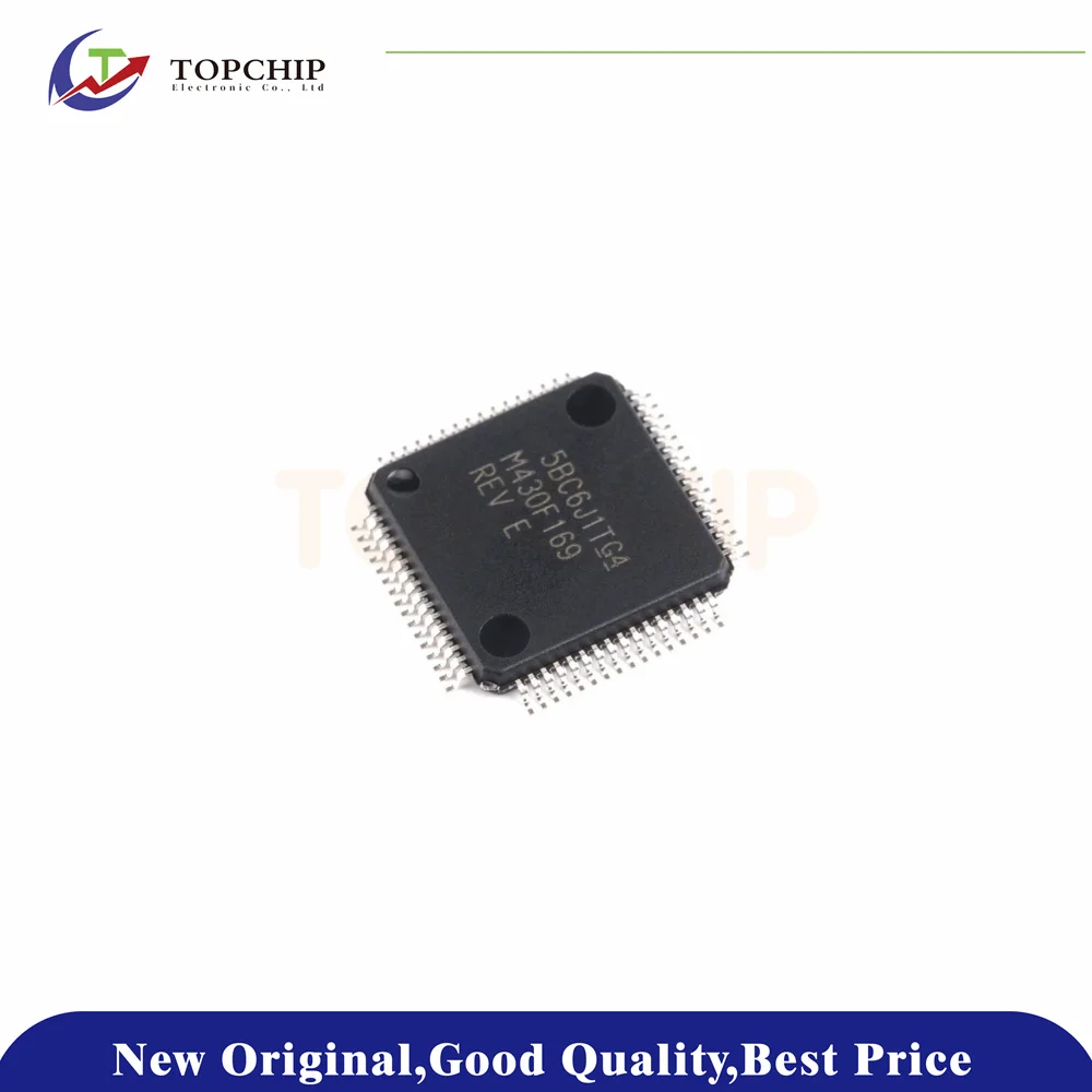 1Pcs New Original MSP430F169IPMR MSP430 60KB 1.8V~3.6V 8MHz 48 LQFP-64(10x10) Microcontroller Units 1pcs new original msp430fg4619ipz 80 8mhz 1 8v 3 6v msp430 120kb lqfp 100 14x14 microcontroller units