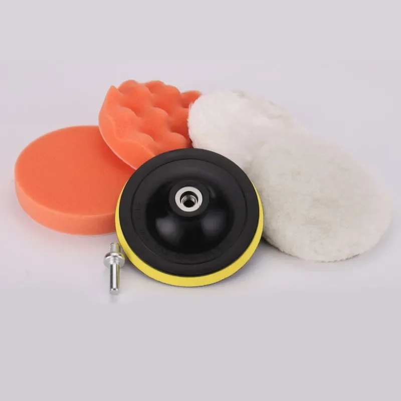 Car Polishing Sponge Pads Kit for Auto Motorcycle Removes Scratches