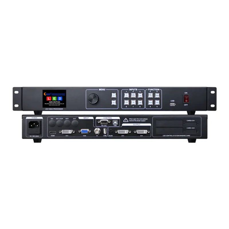 MVP300 Video Wall LED DVI Screens Splicer Output Resolution 1920*1080@60Hz Outdoor Advertise Display Video Processor
