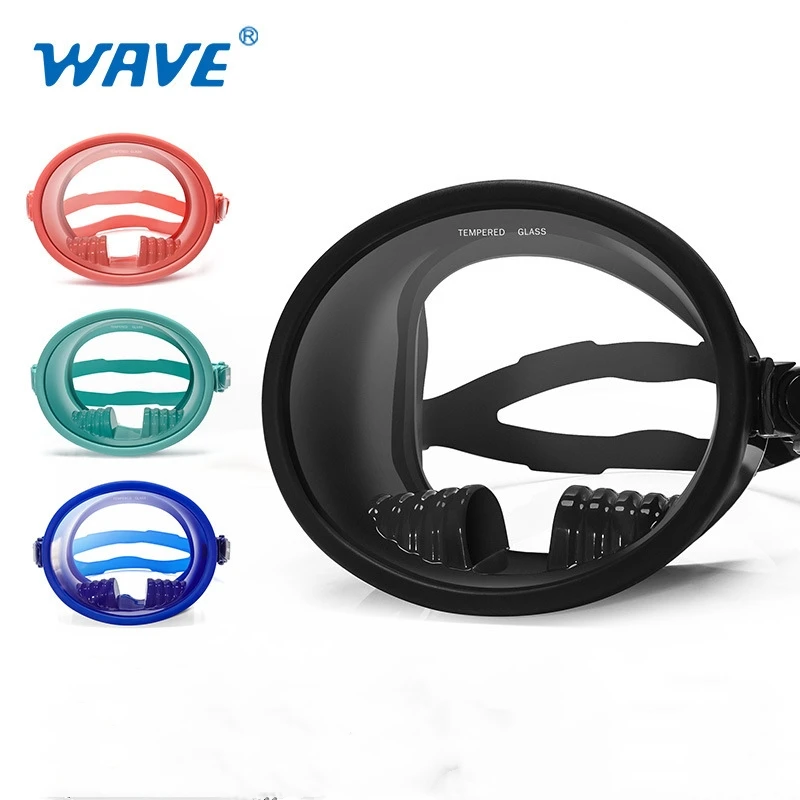 Anti-Fog Wide View Outdoor Swim Goggles Large Frame Professional WaterProof Ajustable Silicone Diving Eyewear Surfing Glasses поворотная 4g камера с двумя объективами и солнечной батареей carcam 4mp solar outdoor ptz dual view camera v380bp5 4g