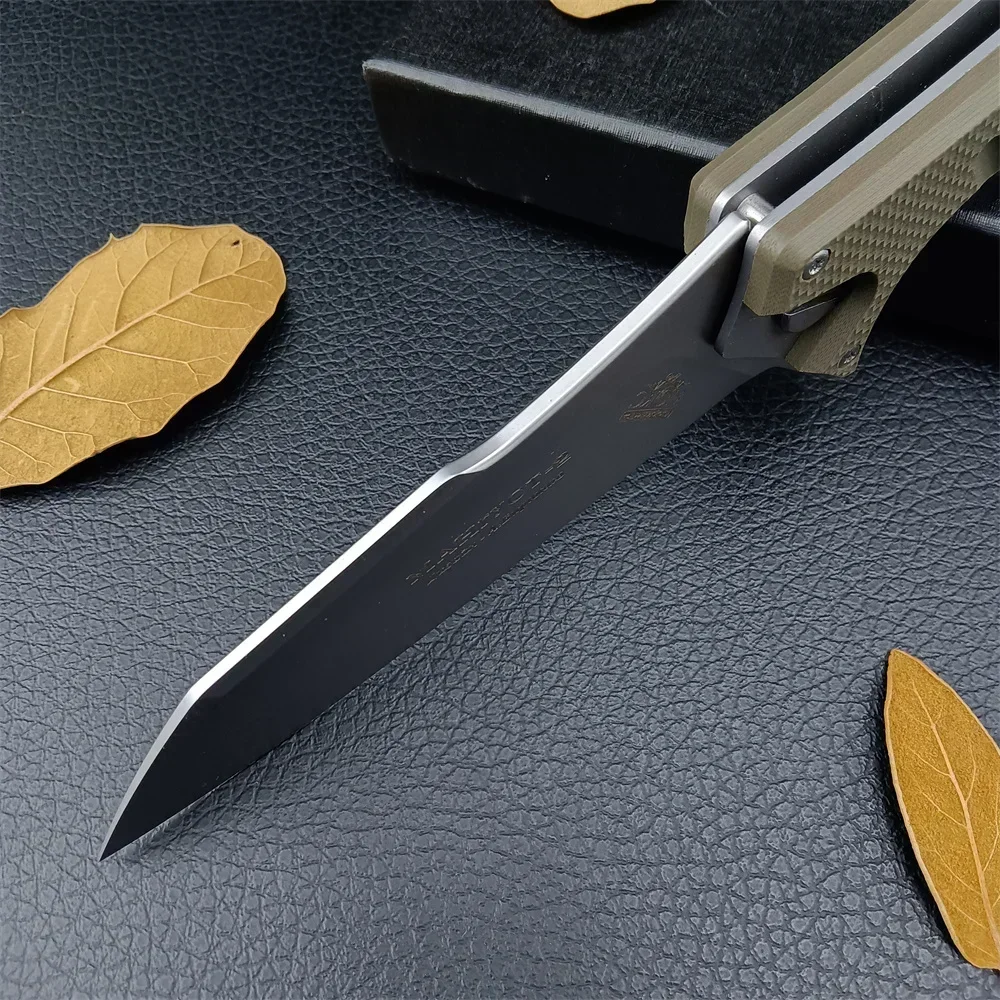 Description Picture 5 of itemPocket Folding Knife Russain HOKC Ball Bearing Outdoor Military Force Survival Camping Knives G10 Handle Edc Survival EDC Tool