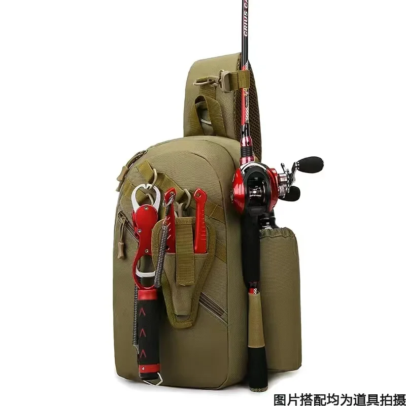 Waterproof fishing gear storage bag Multi-purpose fishing sling Backpack  Field fishing accessories bag - AliExpress