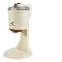 Machine à crème glacée molle 220V, mélangeur, petit lapin, maison, Mini cône entièrement automatique, machine à glace faite maison, rouleau de Mashine AD 2