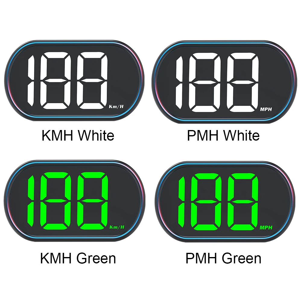 GPS KMH MPH HUD  ӵ  ÷,  ӵ 跮 , ū Ʈ ӵ, ڵ  ׼