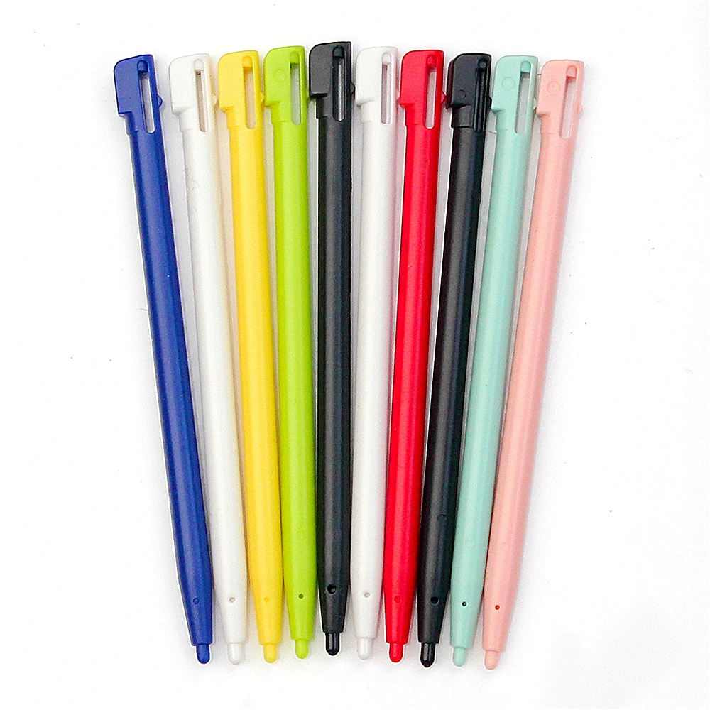 OSTENT Plastic Touch Screen Stylus Pen 10 Pieces Game Console Pen for Nintendo DSi NDSi Random Color stylus pen touch pen