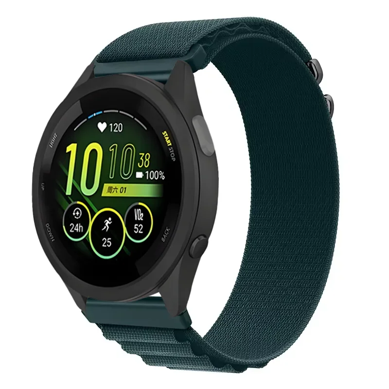 Nylon Loop Strap - Comfortable Wristband, 22mm/20mm