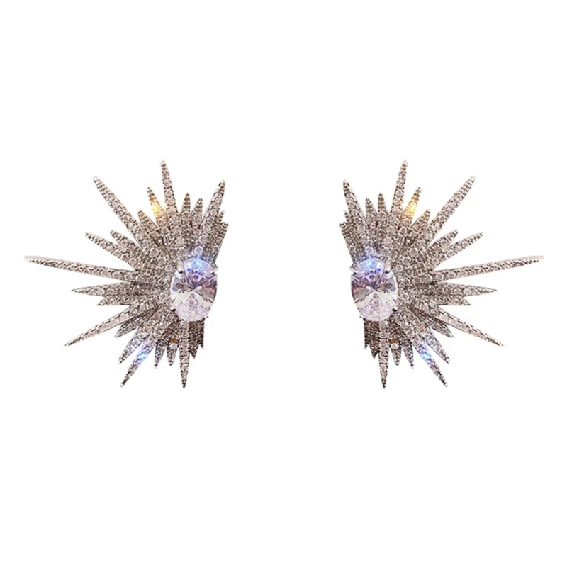 

Серьги-гвоздики E0BF, серьги-гвоздики в форме крыльев ангела, универсальные аксессуары, элегантная булавка для ушей