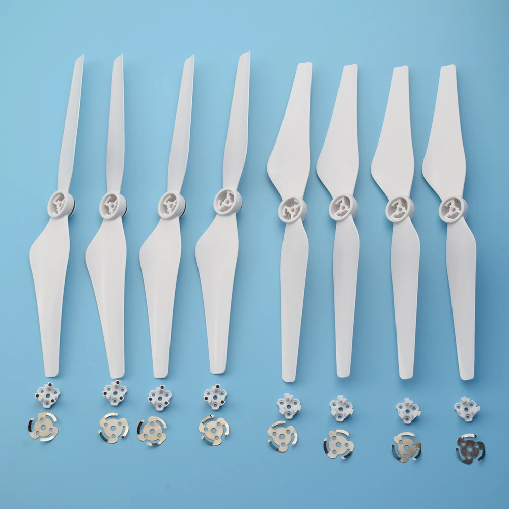 4 Protezioni Elica A Sgancio Rapido Per Drone DJI Phantom 3 – Anello Ammortizzante, Bianco
