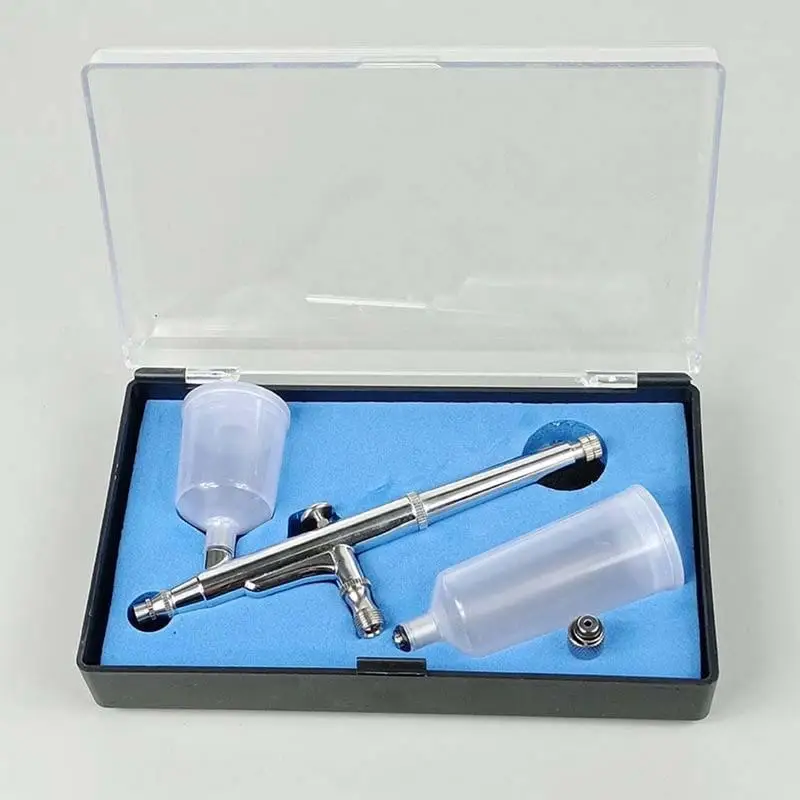 Air Brush Kit With Air Compressor Trigger Spray Professional Paint Sprayer Set Rechargeable Cordless Airbrush Kit With