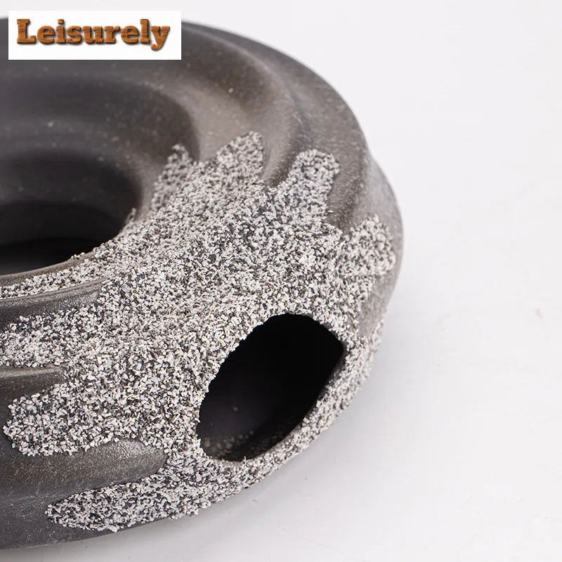 Ceramic Flat Minimalist Vase Wedding Decoration Sweet Donut Shape Flower Vase Oval Hollow Black Vases Fashion Home Living Room