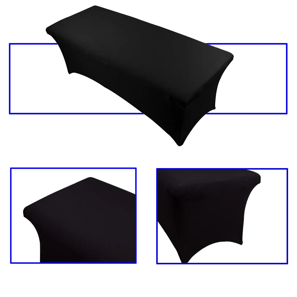 Black Grafting Lash Bed Cover Reusable Eyelash Extension Table Bed Cover Sheet Rectangular Tablecloth Protector Makeup Tools