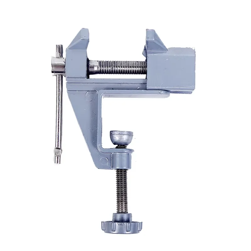 Mini Aluminum Table Bench Vise Multifunctional Work Clamp 1PC For DIY Craft Jewelry Repair