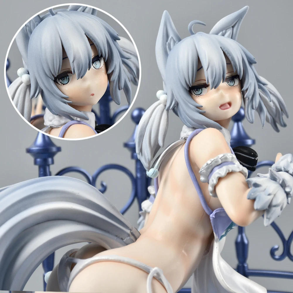 

23Cm Redo of Healer Setsuna Kaifuku Jutsushi No Yarinaoshi Girl of Ice Wolf Clan Action Anime Figures Statue Model Doll Toy Gift