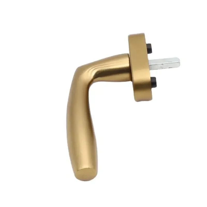Oxidation Handle Square Steel Handle Aluminum Alloy Door Window Hardware Danish detail drawing oxidation electroplate Lacquered